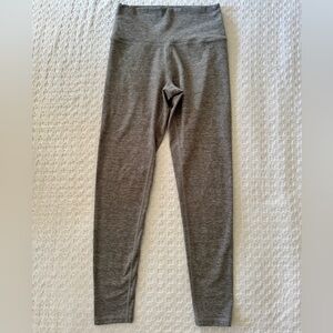 Aerie OFFLINE The Hugger High Rise Leggings Light Heather Gray Yoga Athleisure M